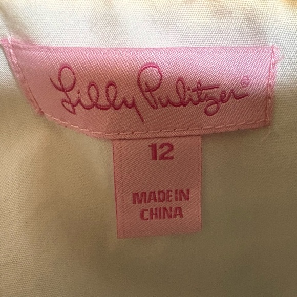 Lilly Pulitzer Franco Strapless Dress  "Bee In Your Bonnet” - Picture 4 of 4